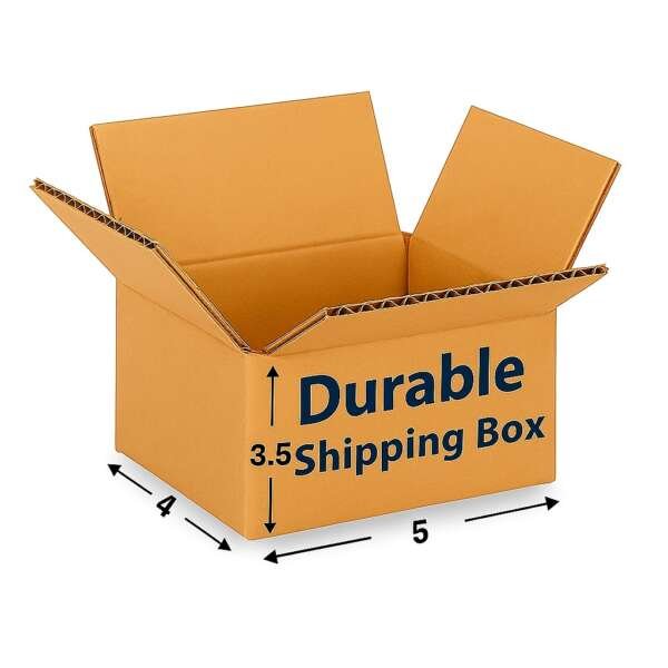 5 x 4 x 3.5 Inch Corrugated Box (Pack of 50 pcs)