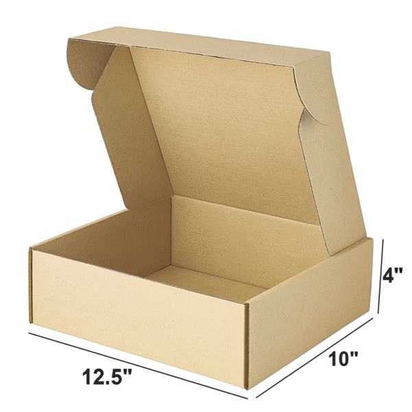 12.5 × 10 × 4 inch Apparel Mailer Box (Pack of 50 pcs)